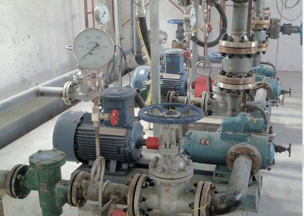 SMH三螺桿泵現(xiàn)場(chǎng)展示